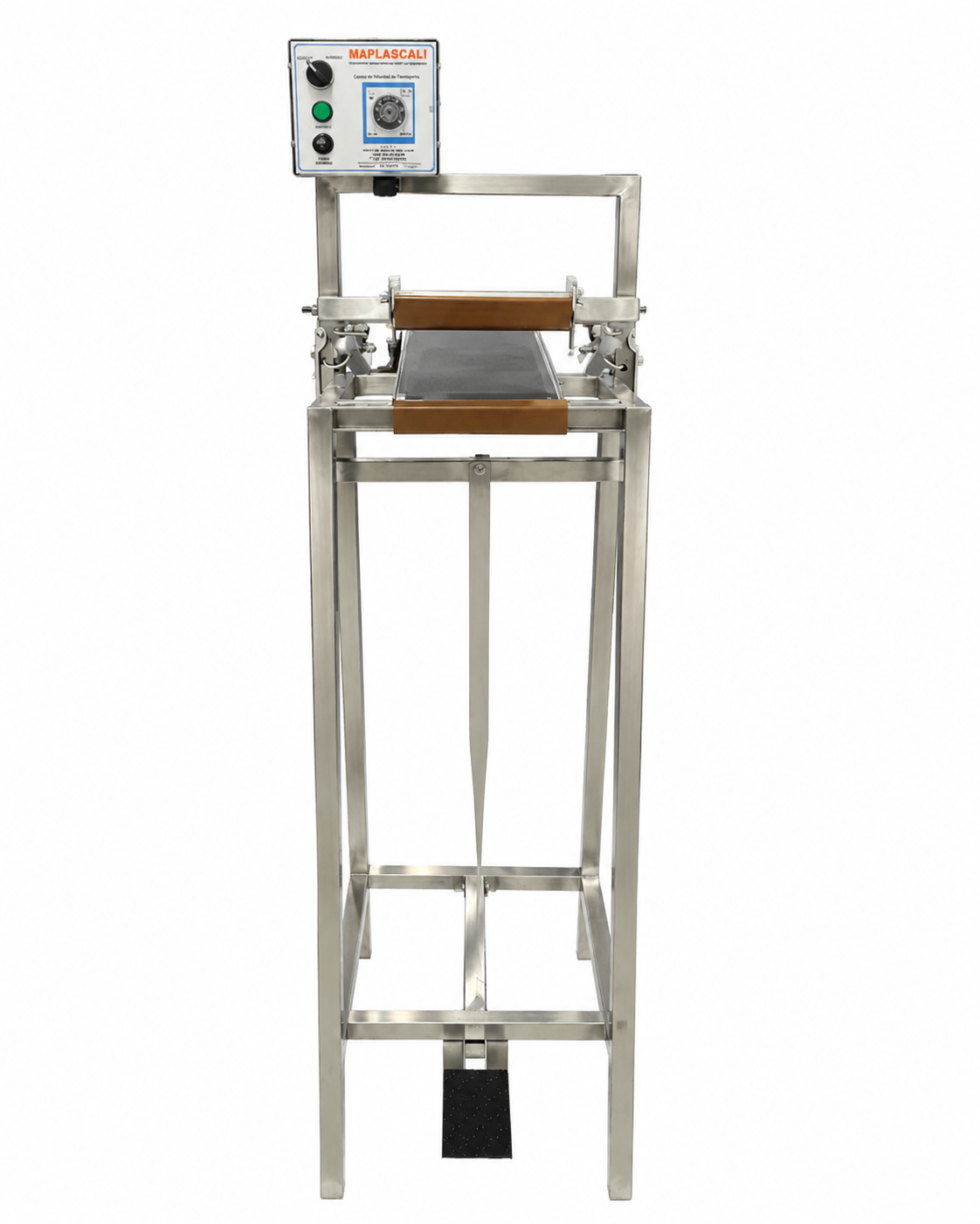 SELLADORA DE PEDAL EN INOXIDABLE PARA LÍQUIDOS
