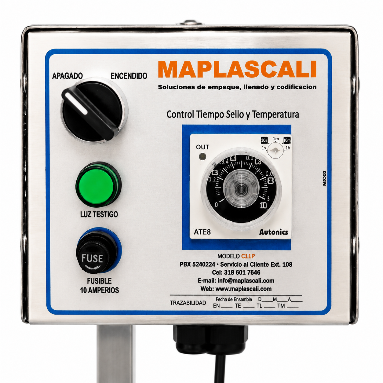 SELLADORA DE PEDAL EN INOXIDABLE PARA LÍQUIDOS - Imagen 4